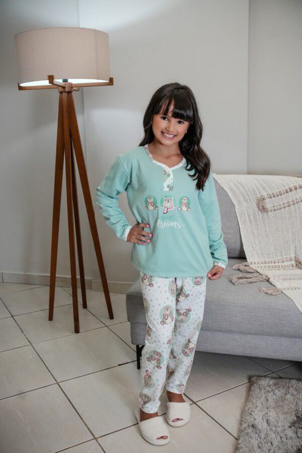 Pijama Infantil Longo Moletinho
