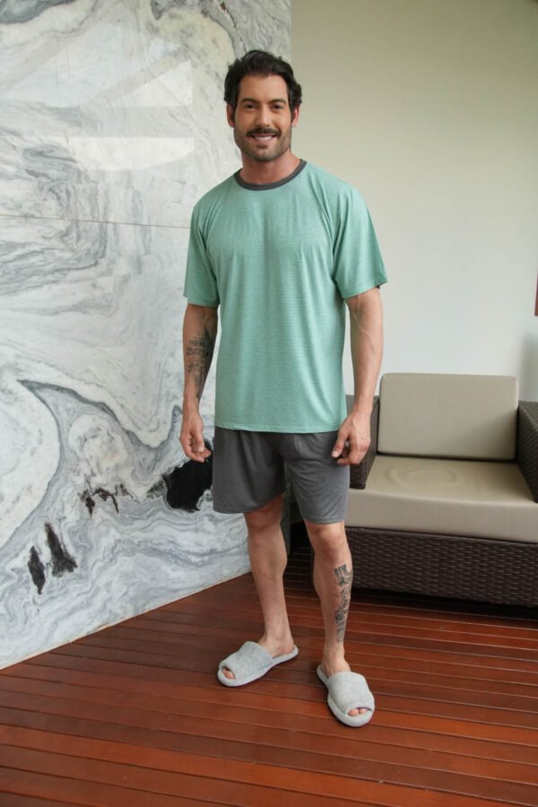 Pijama Masculino Malha Viscolycra e Pv