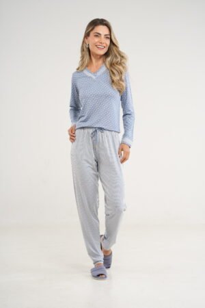 Pijama Longo Viscolycra