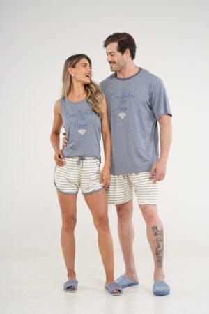 Kit Casal Malha Viscolycra e PV