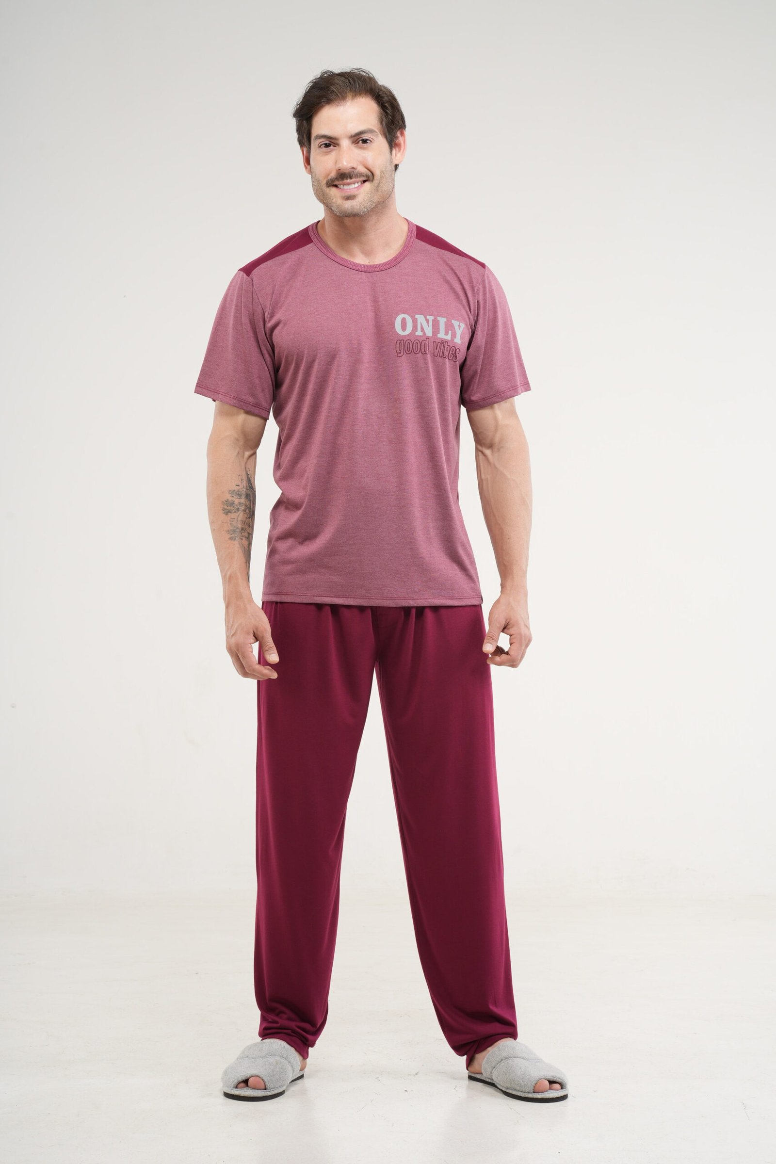 Pijama Masculino Malha Pv