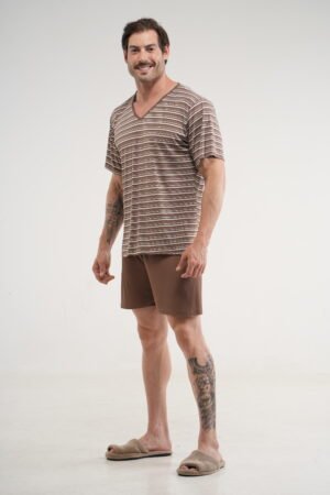 Pijama Masculino Liganete Amni 100% Poliamida