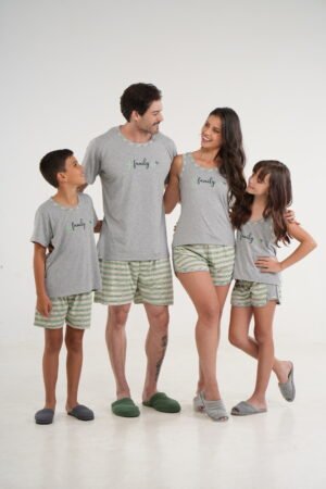 Kit Família Malha Pv