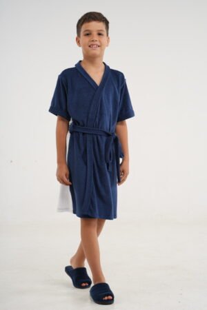 Roupão Infantil Masculino Atoalhado