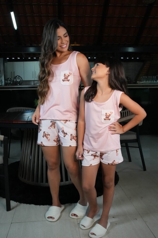 Kit Short Doll Mãe e Filha